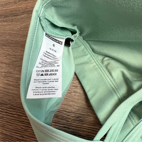 Alphalete Women's Teal Sports Bra - Picture 5 of 5